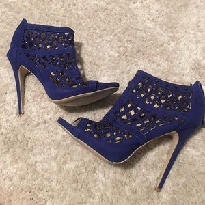 Blue heels